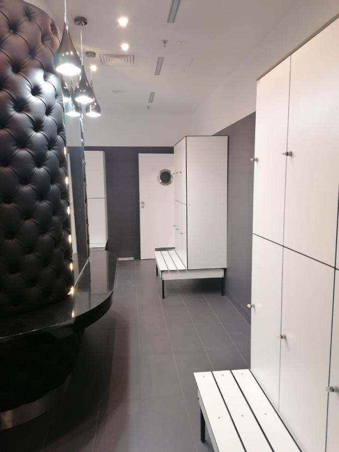 Szczecin Hanza Tower Apartment-Basen 외부 사진