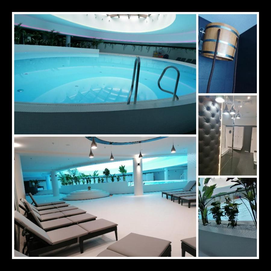 Szczecin Hanza Tower Apartment-Basen 외부 사진