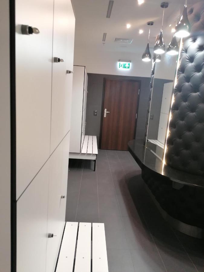 Szczecin Hanza Tower Apartment-Basen 외부 사진