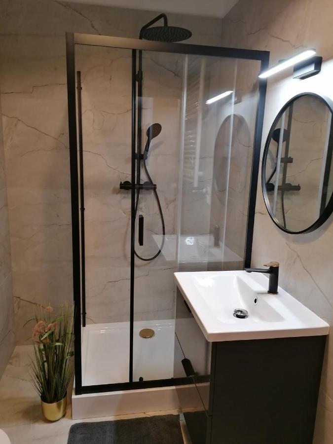 Szczecin Hanza Tower Apartment-Basen 외부 사진