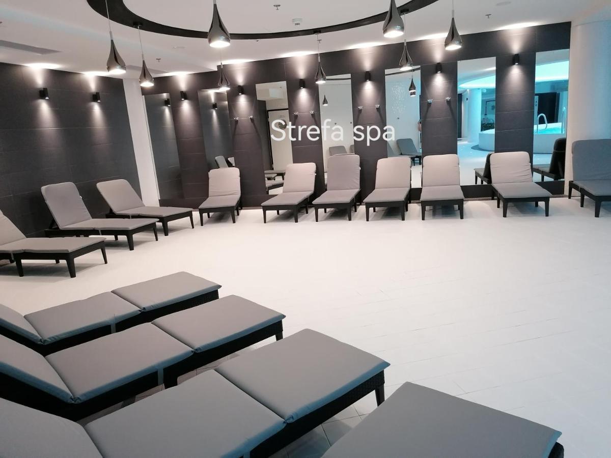 Szczecin Hanza Tower Apartment-Basen 외부 사진